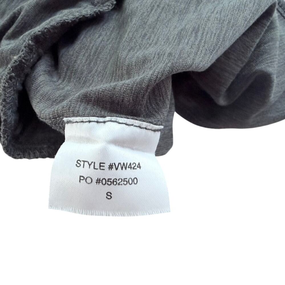 Vuori All Day Jumpsuit Romper Charcoal Grey Size Small Casual Comfort #VW424 - Picture 7 of 8